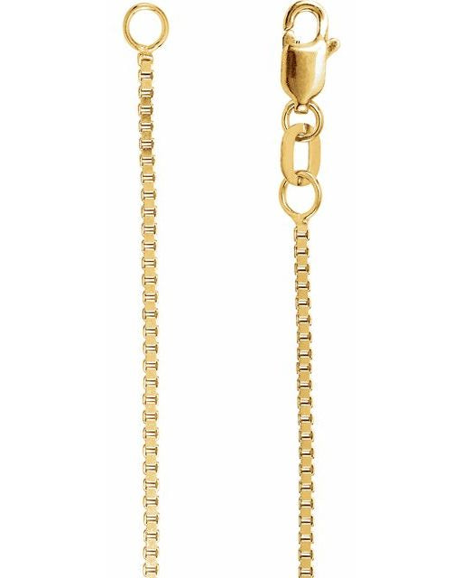 Small 14kt Box Chain