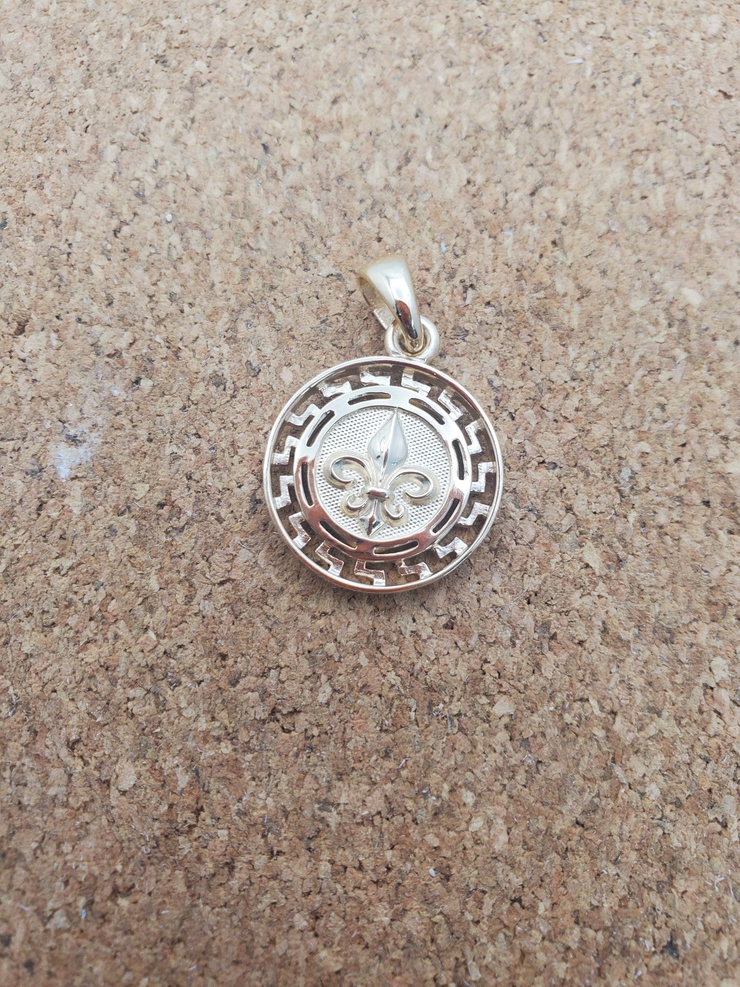 Fleur-de-Owl Pendant
