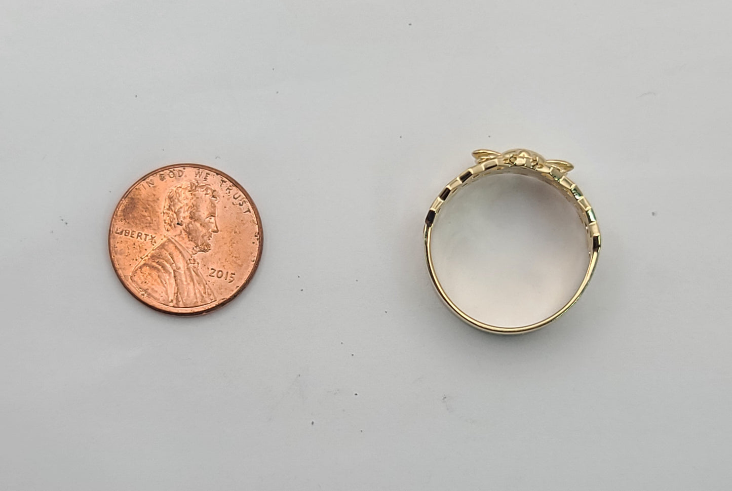 Honeybee Comb Ring
