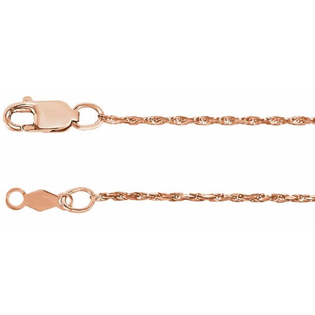 Small 14kt Rope Chain