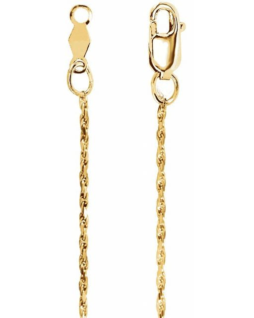 Small 14kt Rope Chain