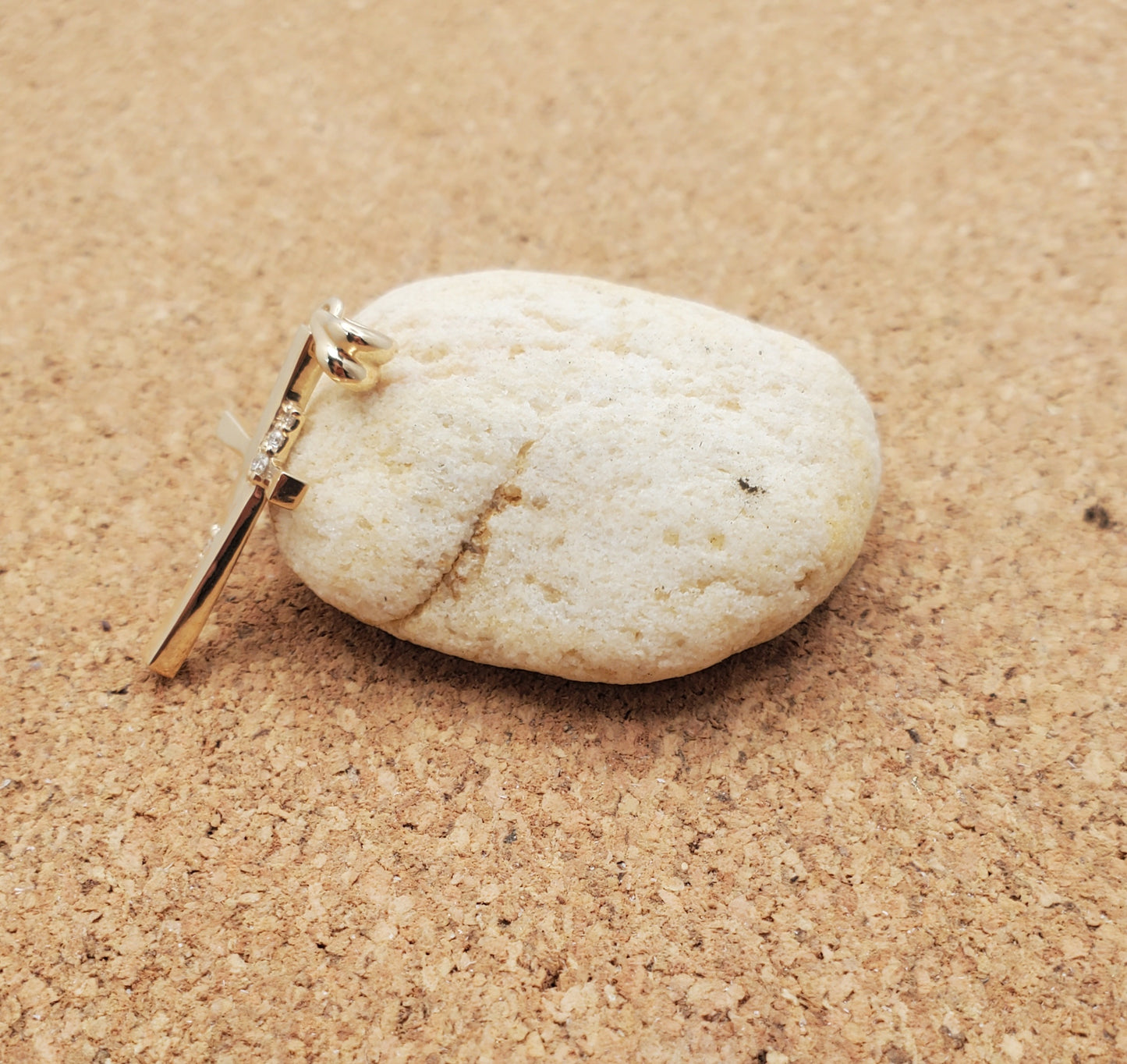 Exquisite Diamond Cross Pendant